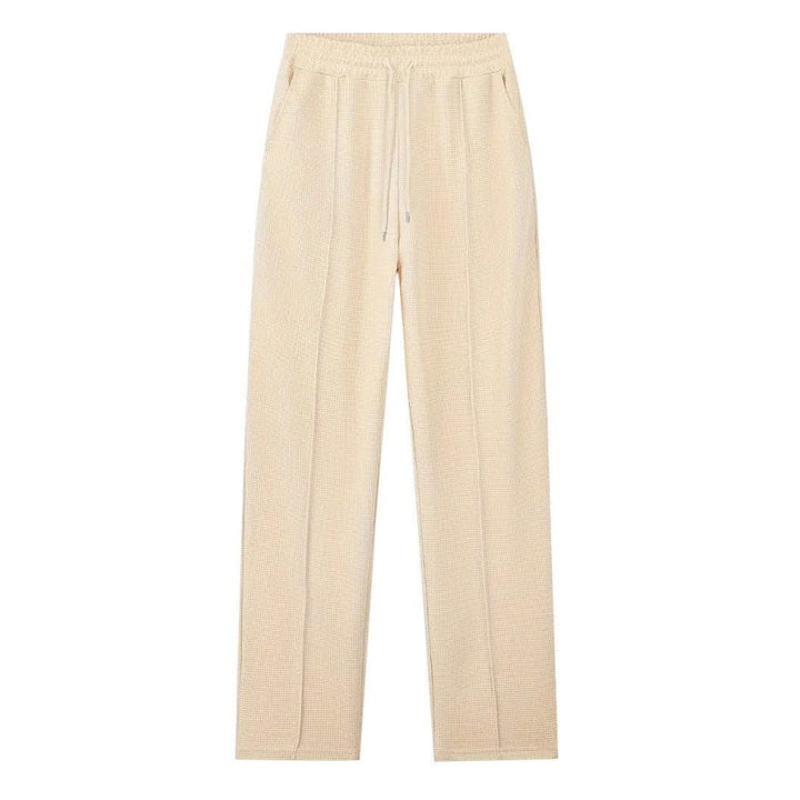 Ensemble Maille Gaufrée et Pantalon Droit