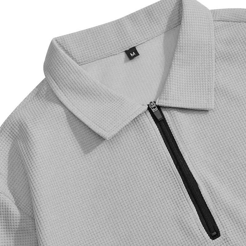 Ensemble Maille Gaufrée et Pantalon Droit
