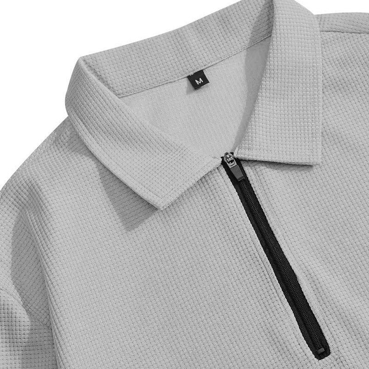 Ensemble Maille Gaufrée et Pantalon Droit