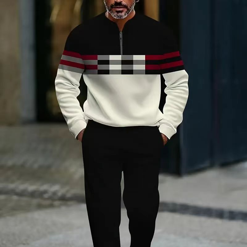 Ensemble Imprimé Décontracté pour Homme
