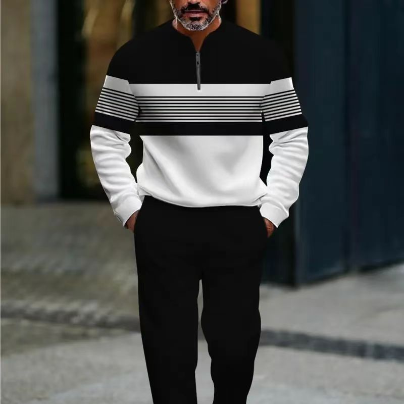 Ensemble Imprimé Décontracté pour Homme
