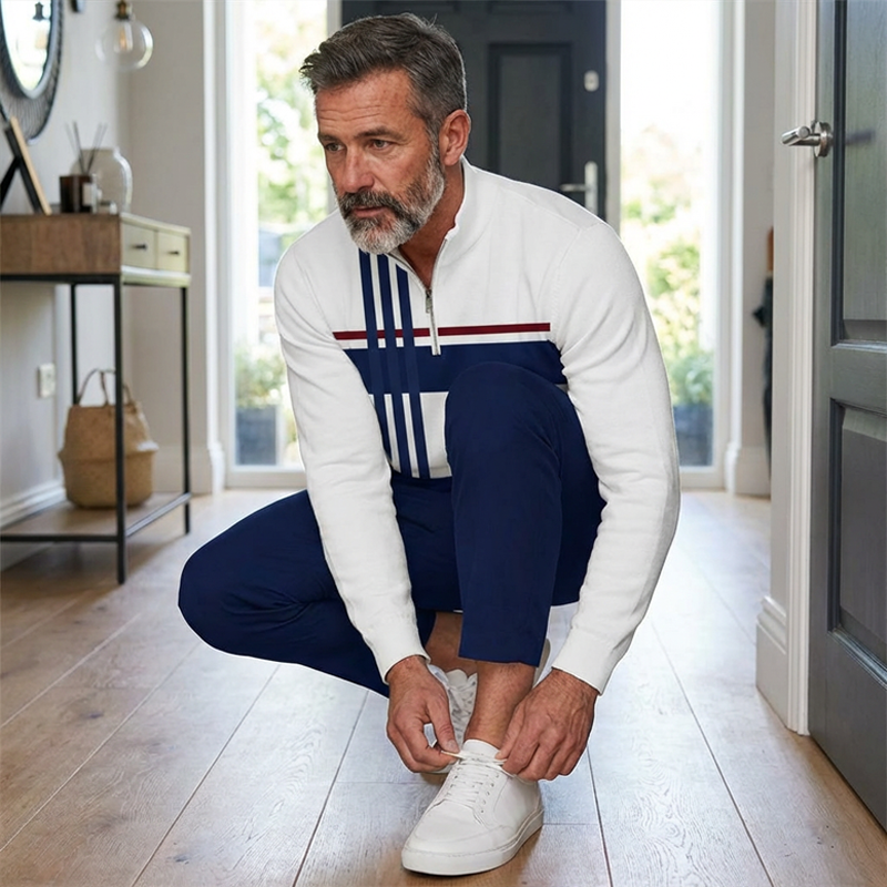 Ensemble Imprimé Décontracté pour Homme