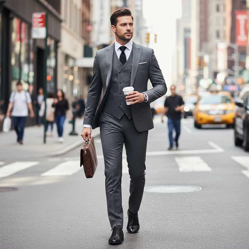 Ensemble 3 Pièces Slim Fit pour Homme