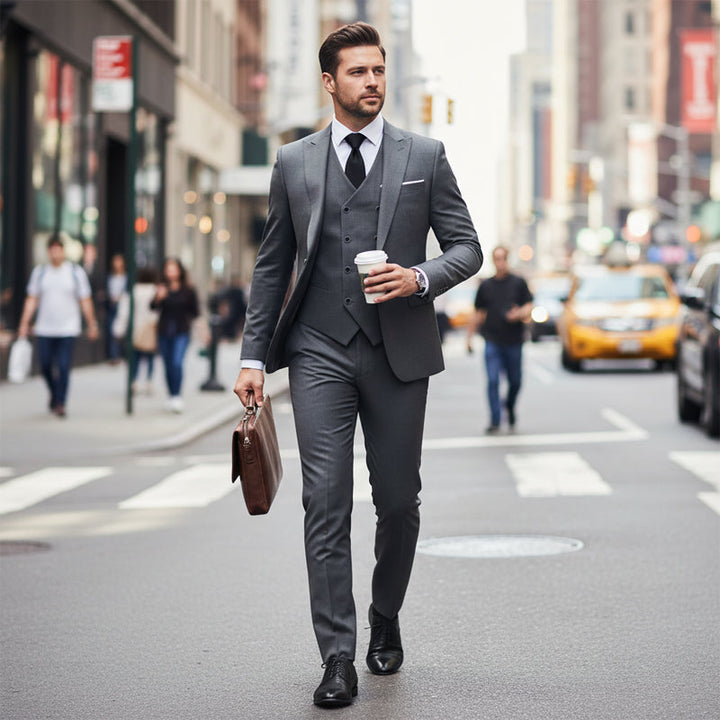 Ensemble 3 Pièces Slim Fit pour Homme