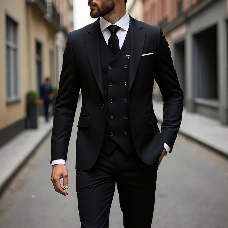 Ensemble 3 Pièces Slim Fit pour Homme