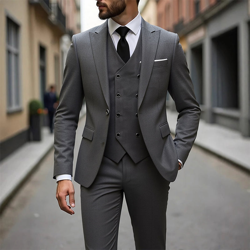 Ensemble 3 Pièces Slim Fit pour Homme
