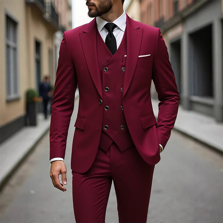 Ensemble 3 Pièces Slim Fit pour Homme
