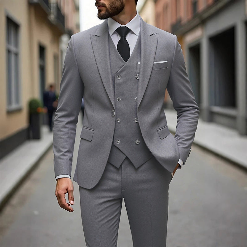 Ensemble 3 Pièces Slim Fit pour Homme